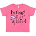 thumbnail image 3 of Inktastic Heart New Big Sister Girls Toddler T-Shirt, 3 of 5