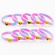 thumbnail image 1 of Brazalete de goma con diseño de Unicornio para fiesta de cumpleaños, brazalete con diseño de arcoíris, decoración para Baby Shower, 5 unidades, 1 of 4