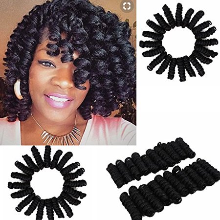 Eunice Hair Spiral Curls Crochet Braiding Bouncy Twist Kenzie Curl