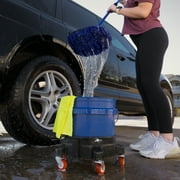 Auto Drive Microfiber Mop with Telescoping Aluminum Handle, Chenille Cover