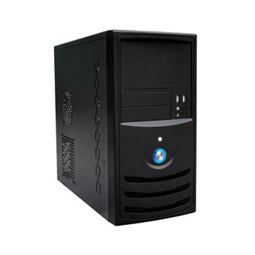 Winsis GM01 Black Mid Tower ATX 12V Computer Case Brown Box