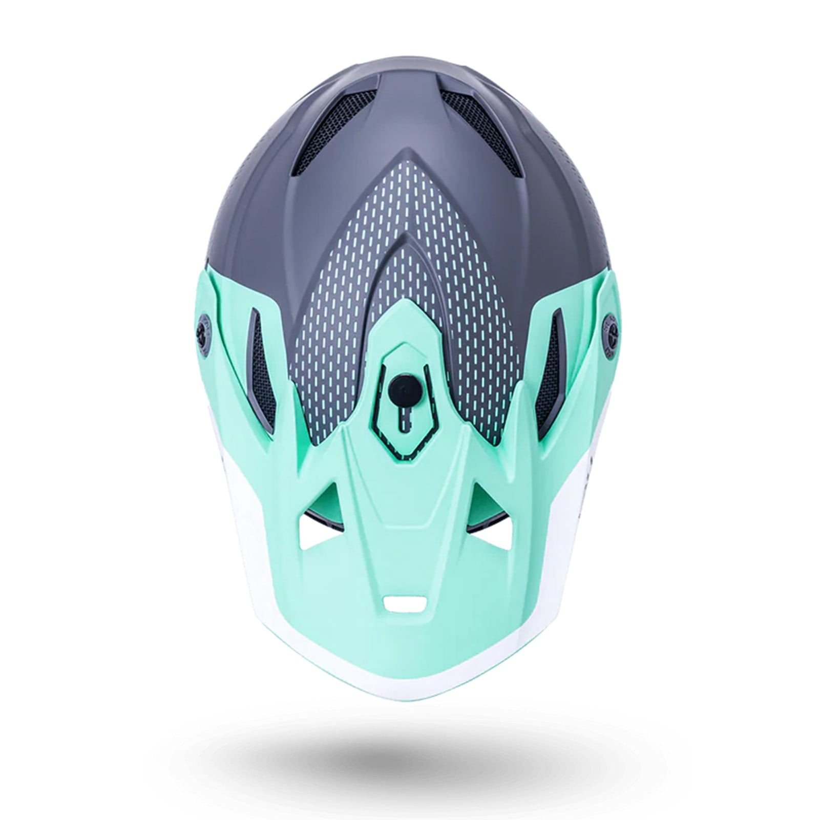 Kali Protectives Zoka Dash Full-Face Helmet - Matte Seafoam/Gray Small