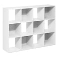 thumbnail image 5 of Furinno PELLI 12-Cube Storage Bookshelf for Living Room Bedroom White, 5 of 5
