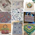 thumbnail image 3 of Locking Board for Granny Square, Handcrafted Wooden Blocking Board, and Crochet Projects, Locking Board, Crochet Wood, Full Kit with 20 Stainless Stee, 3 of 5