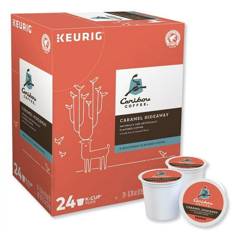 Caramel Hideaway K-Cups, Mild Roast, 24/Box Caramel Hideaway K-Cups, Mild Roast, 24/Box