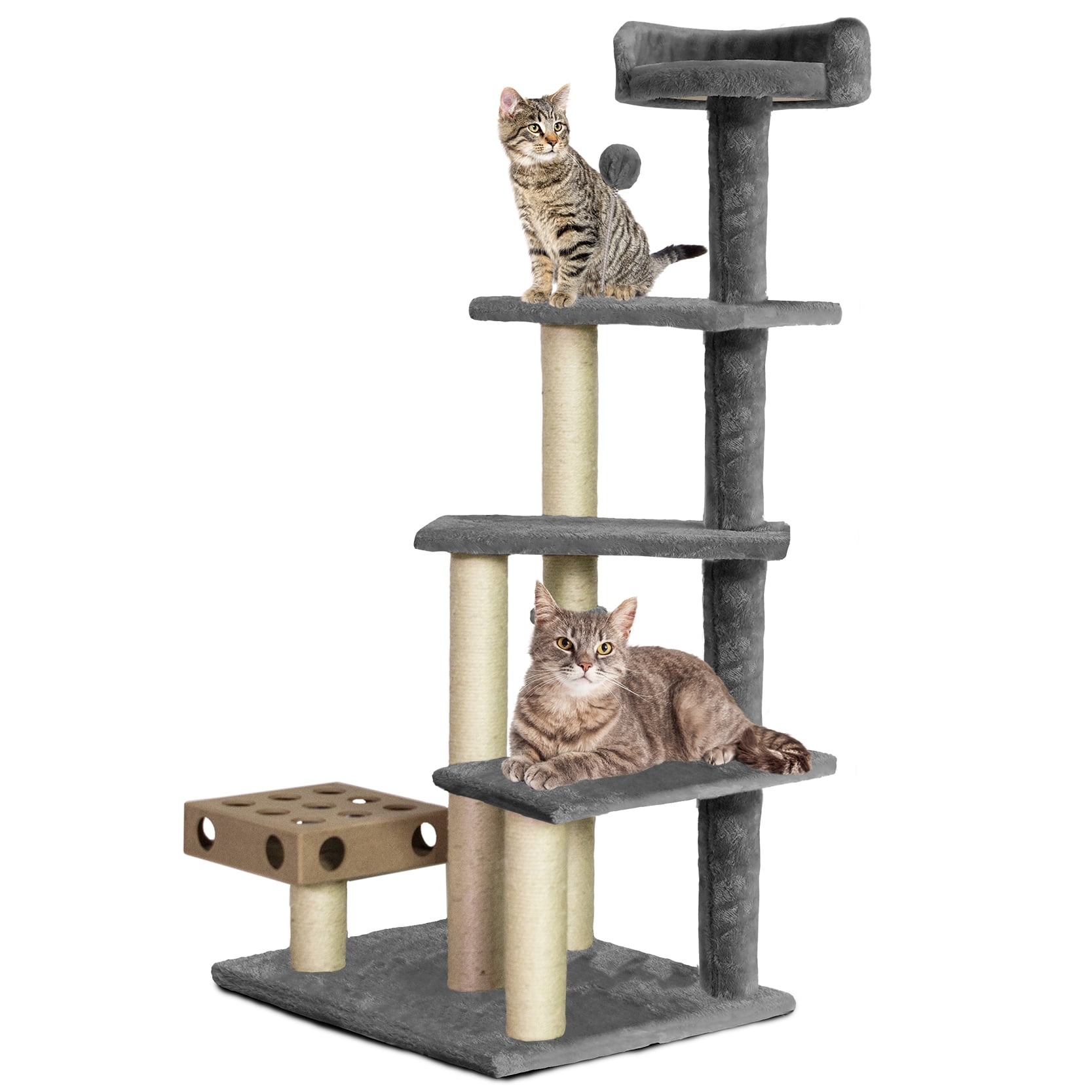 FurHaven Pet Cat Tree Tiger Tough Cat Tree House Furniture for Cats
