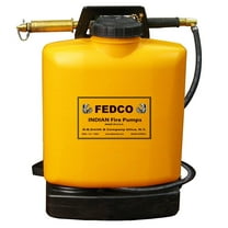 FEDCO FER501 POLY TANK FIRE PUMP WITH FEDCO PUMP; 5-GALLON