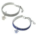 thumbnail image 1 of Pieza de collar de mascota con diamantes de imitación brillantes, colgante brillante, collar de perro, cristal ajustable, 1 of 5