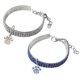 thumbnail image 1 of Pieza de collar de mascota con diamantes de imitación brillantes, colgante brillante, collar de perro, cristal ajustable, 1 of 5