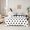 White Black, variant on Homewish Teens Female Men Polka Dots Twin Bedding Sets 7-Piece,Pink White Bedding Comforter Set Microfiber,Minimalist Vintage Geometric Circle Breathable Sheet Sets,Super Cozy Room Decor