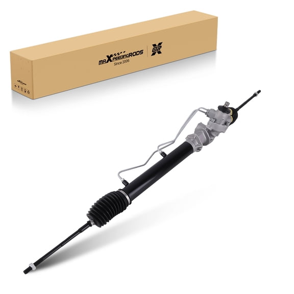 maXpeedingrods Hydraulic Power Steering Rack and Pinion for Nissan 240SX 1989-1994 with 2-wheel steering, Replace# 18000646-101, 18000646-102, 26-1866, 4900142F00, 4920053F00, 4920053F60