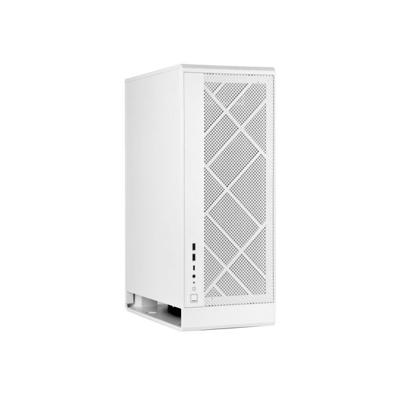 SilverStone Technology SG16W Sugo 16 Mini-ITX Cube Chassis with All Steel Construction, White