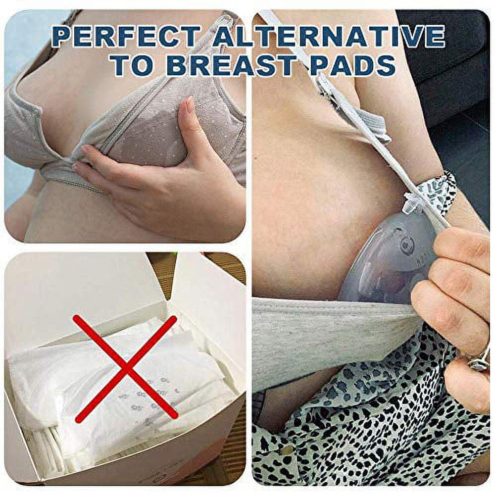 Haakaa Wearable Breast Milk Collector - 150ml/5oz Breast Shells Nursing Cup for Breastfeeding, Soft Silicone BPA Free (2 Pack)