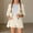 Light Yellow, variant on VOUZZA Girls Blazer Outfits 2-Piece Set Double Long Sleeve Suit Jacket with High Waisted Casual Shorts 3-14