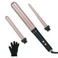 thumbnail image 1 of 3-IN-1 Hair Curler Set Hair Curling Iron Wand Temperature Adjustable Hair Styling Tool, 1 of 7