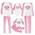 thumbnail image 4 of Generic Festive Plaid Family Christmas Pajamas Set Parent Child Children'S Warm Christmas Suit Plaid Print Home Service Children'S Suit Red And White Striped Family Christmas Pajamas, 4 of 4