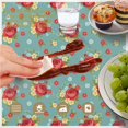 thumbnail image 6 of Pioneer Flower Floral Print Pattern Round Tablecloth 60 X 60 Inch, Wrinkle Resistant Wipeable Table Cloth for Kitchen Dining Picnic Patio Party, 6 of 6
