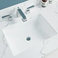 thumbnail image 2 of Craft + Main Qz61228cv 61" Quartz Vanity Top - White, 2 of 7