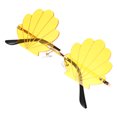 thumbnail image 4 of unbranded 1Ud Gafas Amarillas De Concha Para Y Accesorios En Eventos Y Fiestas, 4 of 8