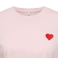 thumbnail image 3 of ONLY Camiseta para mujer - ONLBRIANNA LIFE O-NECK TOP BOX, cuello redondo, cropped, corte recto, algodón Rosa XS (X-Small), 3 of 3
