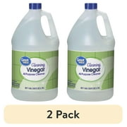 (2 pack) Great Value All Natural Cleaning Vinegar 128 Floz