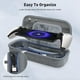 thumbnail image 2 of Set de accesorios 3 en 1 compatible con Playstation Portal, funda de transporte EVA para PS5 Portal, funda protectora de silicona blanda, 2 protectores de pantalla, accesorios para Ps Portal, 2 of 7