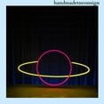 thumbnail image 2 of Handmadetneonsign Planet Neon Sign, Galaxy Wall Art Decor, Universe Home Wall Decor 037820, 2 of 5