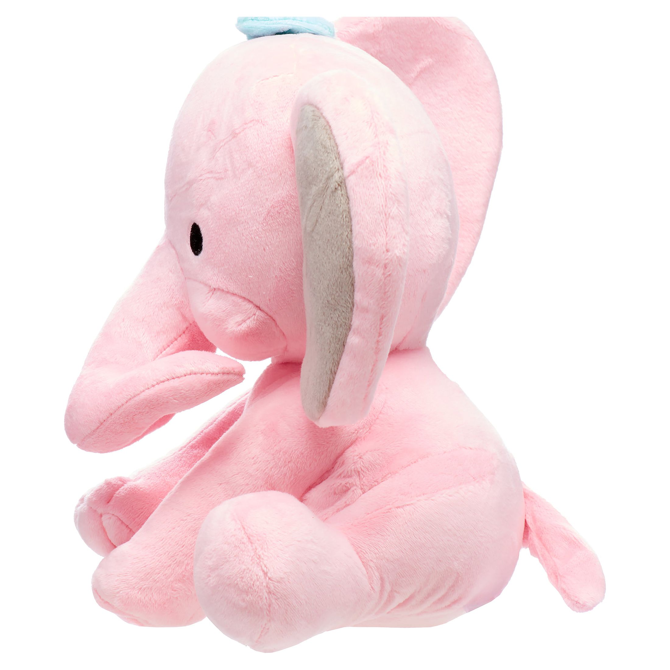 Bedtime Originals Twinkle Toes Pink Elephant Plush - 10” Hazel - image 5 of 7