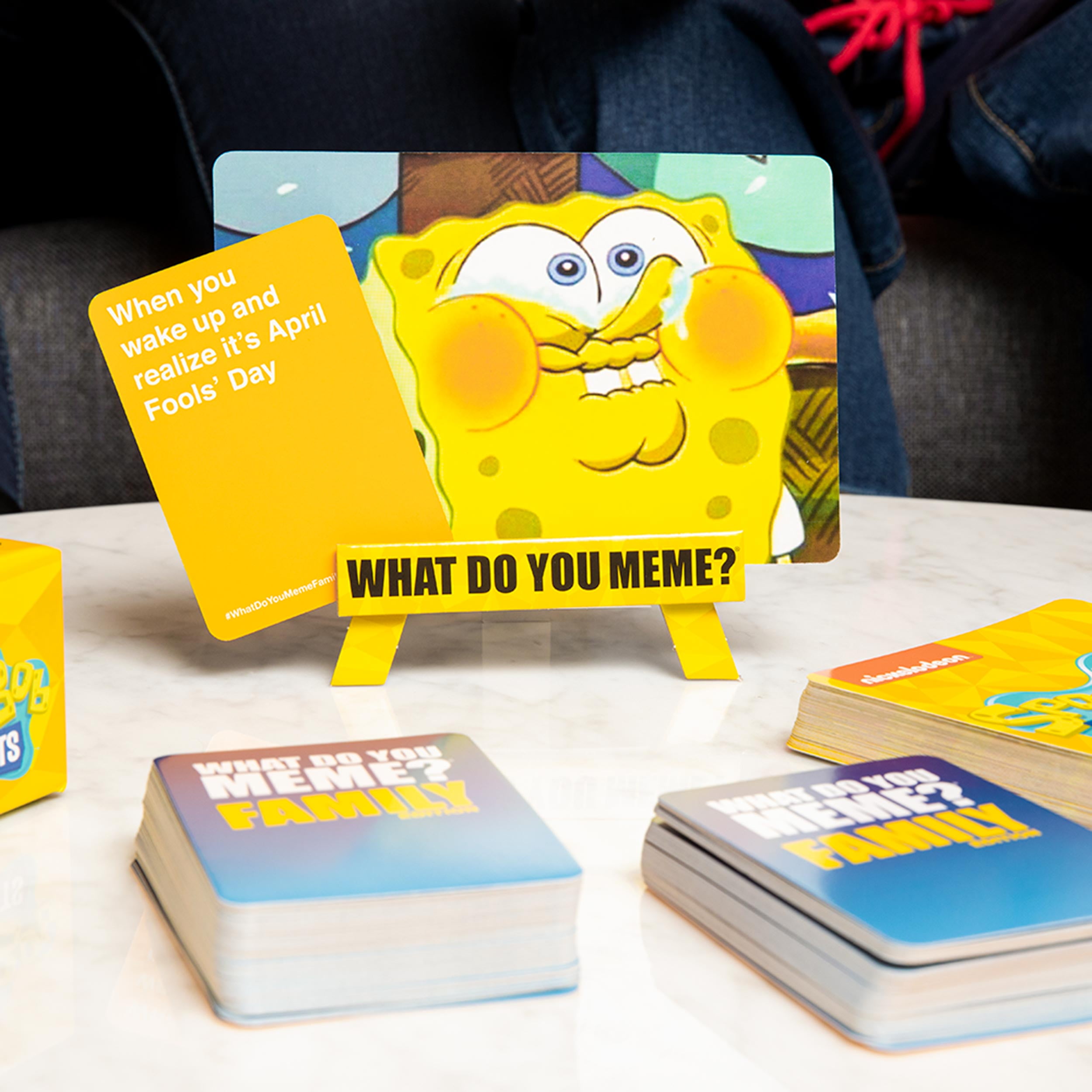 What Do You Meme?® SpongeBob SquarePants Family Edition Card Game