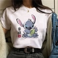 thumbnail image 3 of Camiseta gótica de Stitch de Disney para mujer, remera estampada de Lilo Stitch, camisetas de Hip Hop, ropa para mujer, 3 of 3