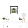 thumbnail image 2 of Paul Cezanne Banks Of The Marne 8X8 Inch Square Wooden Framed Wall Art Print Picture with Mount, 2 of 4