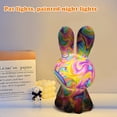 thumbnail image 4 of Lámpara Adornos de escritorio LED Rabbt, luz de noche junto a la cama para dormitorio (control remoto B) Ehuebsd Para estrenar, 4 of 7