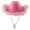 I-Pink, variant on Size Hat With Feathers For Party Play Dress Up Outfits Pink,One Size