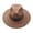 Khaki, variant on Rodiuiu Sun Hat with Wide Brim Retro Hat Sun Protection Breathable Mesh Design Foldable Hat for Travel Outdoor Fishing