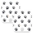 thumbnail image 7 of Yayeee 2-Pack Plug in LED Night Lights with Light Sensors Motion Detectors, Black Cartoon Cat Paw, 7 of 7