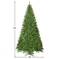 thumbnail image 2 of Costway 9Ft Unlit Hinged PVC Artificial Christmas Tree Premium Spruce Tree w/ 2094 Tips, 2 of 10