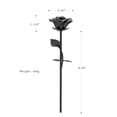 thumbnail image 2 of Rose Flower Keepsake Urn for Ashes Sympathy Gift Small Stainless Steel Urn Mini Cremation Urn Keepsake Rose for Sharing Human Ashes, 2 of 7
