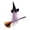 #G-Remote Control+Light, variant on Halloween Ghost Riding Broom Decoration, Hanging Witch Hat Ghost Decor with Broomstick Design Lightweight Structure And Easy Suspension, Festive Decoration, Spooky Halloween Decorations