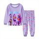 thumbnail image 1 of Pop Stars Dem on Hunter Pajamas Set,HUNTR/X Rumi,Mire Zoeyy Kids Long Sleeve Pajamas,Huntrix Printed Fashion Suit Skirt Round Neck Long Sleeve Top Pants, 1 of 4