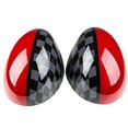 thumbnail image 1 of Car Door Side JCW Style Mirror Covers for Mini Cooper R55 R56 R57 R58 R60 R61 Power Fold Mirror, 1 of 5
