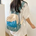 thumbnail image 2 of Mochila Colores Gran Capacidad Multibolsillos Bolsas Libros Casuales, 2 of 9