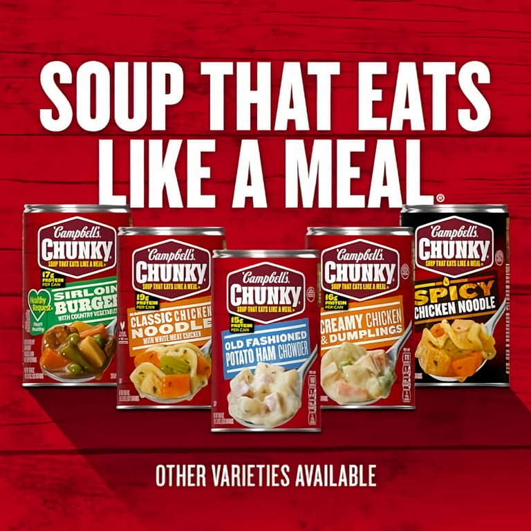 campbell soupさま専用 Campbell's Chunky New England Clam Chowder Soup 18.8 oz