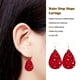thumbnail image 4 of Minnieouse Pendientes de cuero con purpurina, gota de agua, colgante para el oído, joyería exagerada para el Día de San Valentín, pendiente colgante Ropa, zapatos y accesorios Miscelánea Tipo 1 Minnieouse AP010056-01, 4 of 6