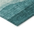 thumbnail image 4 of Addison Rugs Chantille Indoor/Outdoor Transitional Swirls Teal Washable Rectangle Rug, 8' x 10', 4 of 6