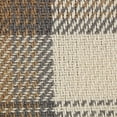 thumbnail image 2 of Farmhouse Plaid Throw 50x60" with 3" Fringe, Stone, 2 of 3