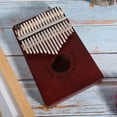 thumbnail image 1 of LHCER ‑K17S Kalimba Thumb Piano Mahogany Small 17-Key For Beginner Instrument C-Tone, 1 of 8