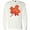 AA-White, variant on Inktastic Red Canadian Maple Leaf Long Sleeve T-Shirt