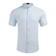 thumbnail image 5 of Camisa De Lino Hombre Caballero Moda Casual Italia, 5 of 8