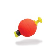 (3 pack) Comal Weighted Round Snap-On Fishing Bobbers, Red, 3-Pack