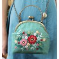 thumbnail image 4 of Coofit Embroidery Coin Purse Kit: DIY Cross Stitch Kit Shoulder Handbag Crossbody Bag, 4 of 10